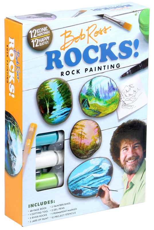 Bob Ross Rocks! by Marcy Kelman