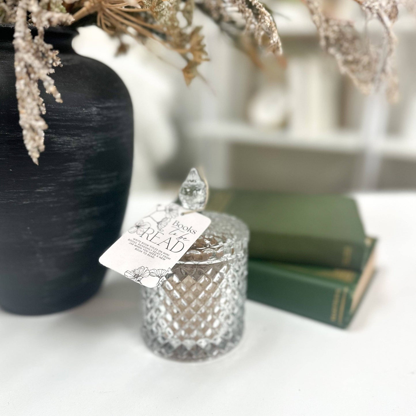 Books To Be Read Jar, Book Related Gift