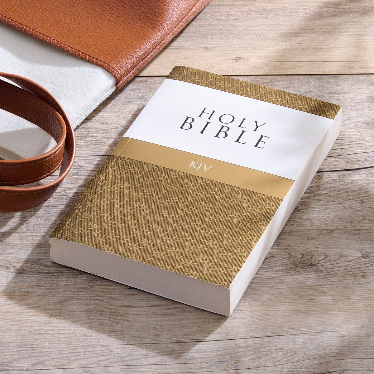 KJV Bible Outreach Softcover, Gold