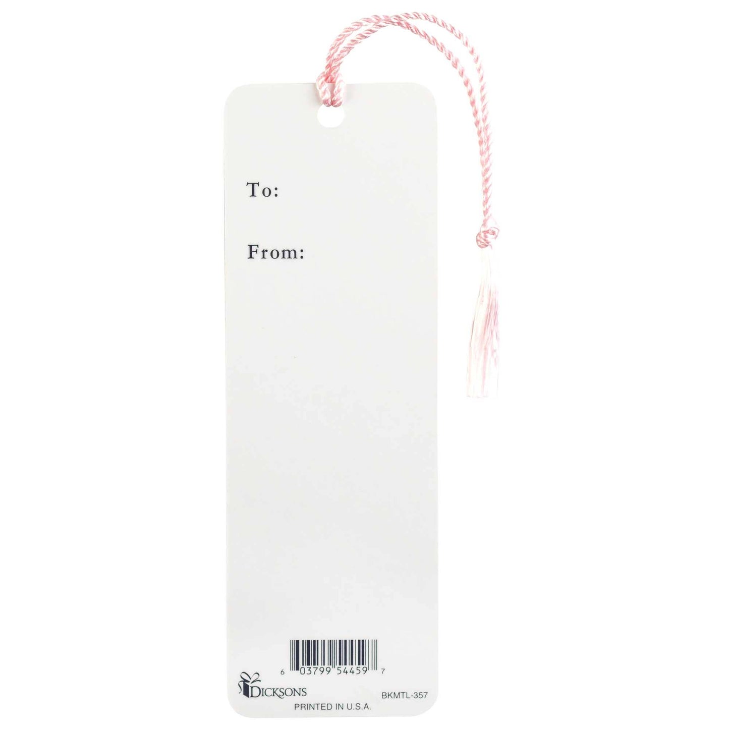 FLORAL PRAY TASSEL BOOKMARK