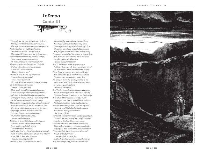 Divine Comedy: Inferno, Purgatorio, Paradiso (Gothic Fantasy