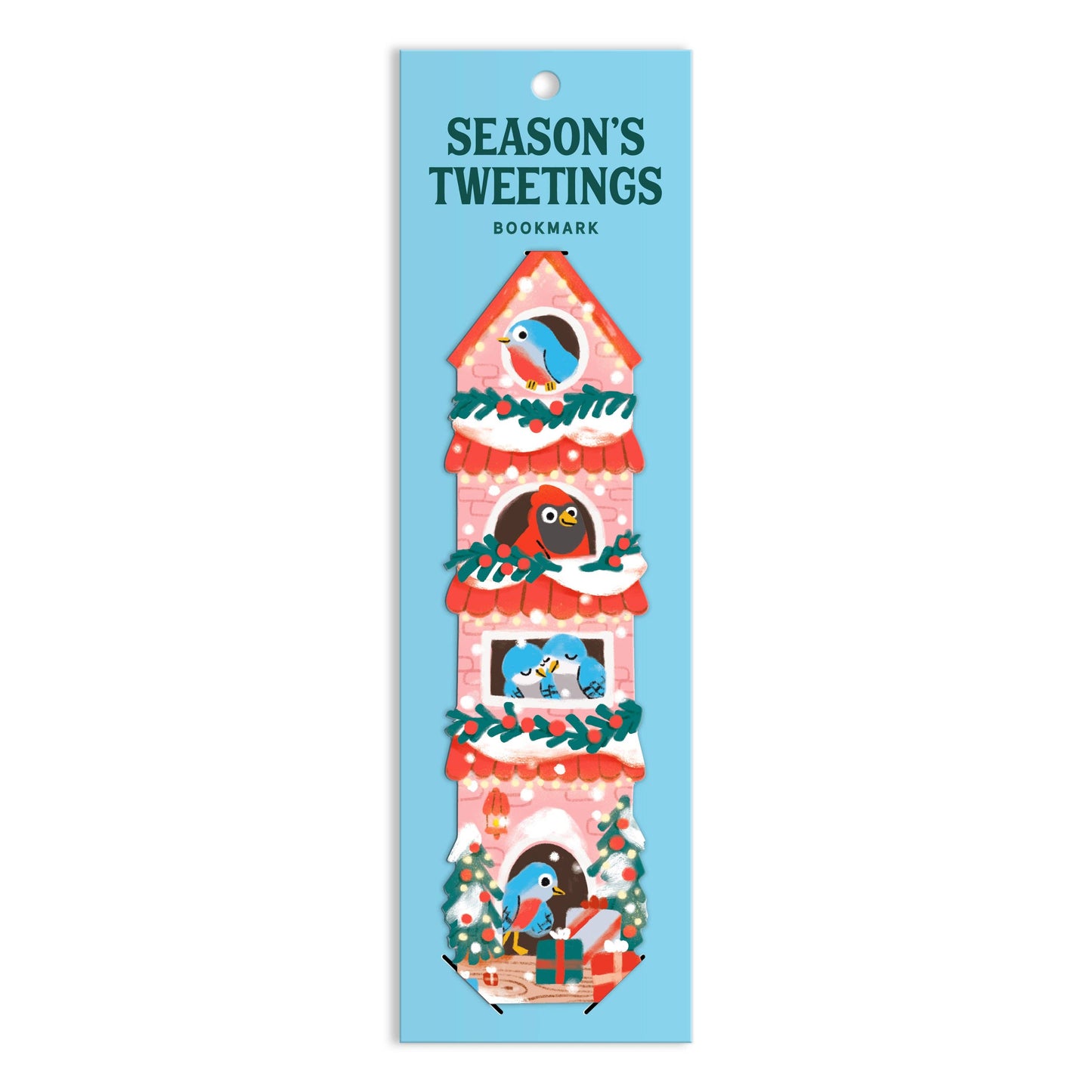 Season's Tweetings Paper Bookmark