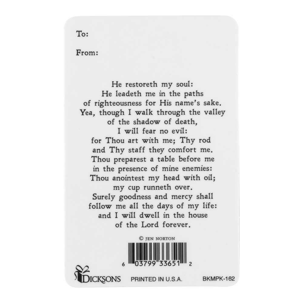 BKM POCKET PSALM 23 PAPER