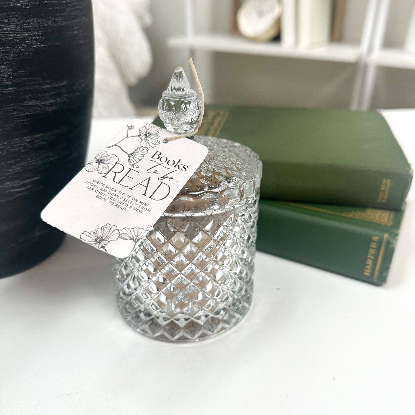 Books To Be Read Jar, Book Related Gift