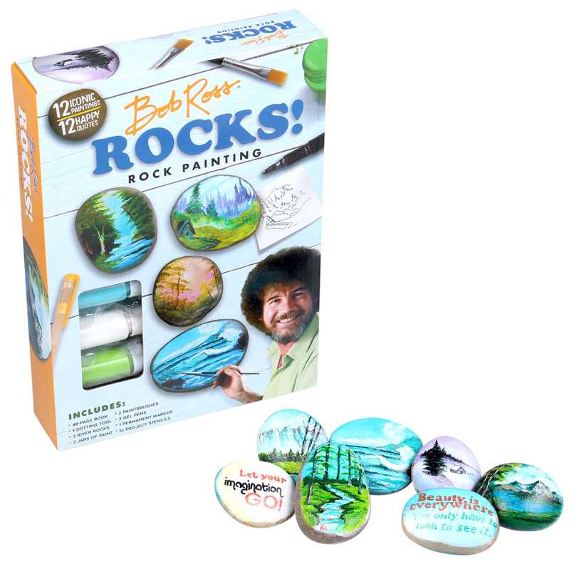 Bob Ross Rocks! by Marcy Kelman