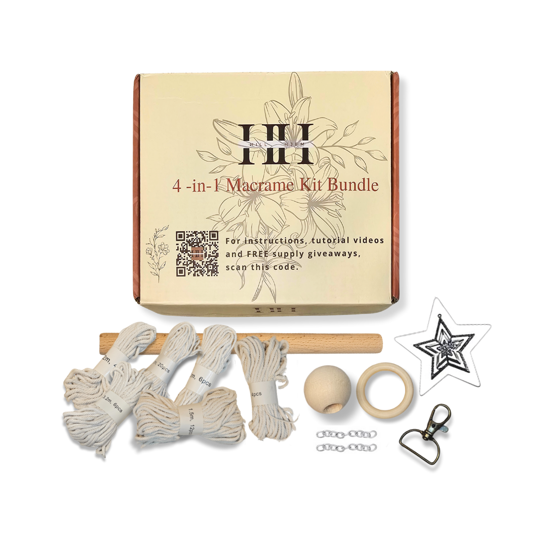 Macrame Kit 4-in-1