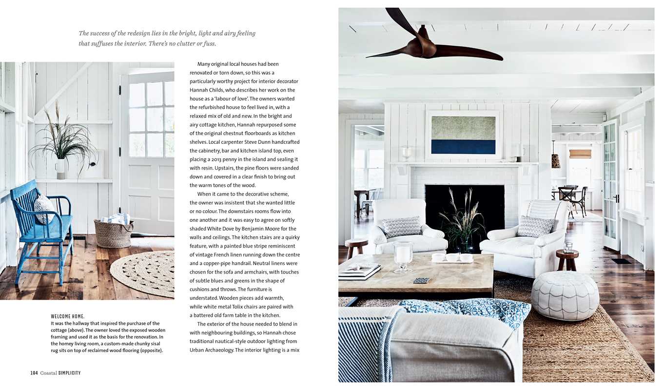 Relaxed Coastal Style by Sally Denning