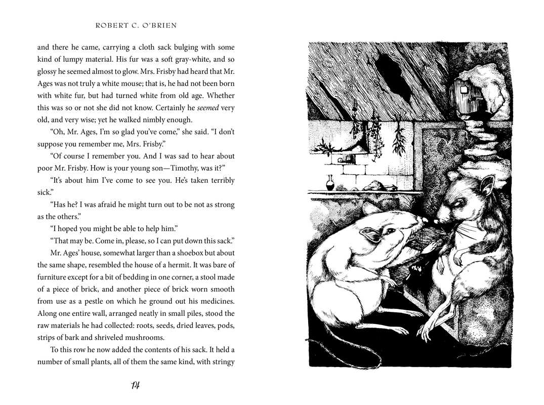 Mrs. Frisby and the Rats of Nimh by Robert C. O'Brien