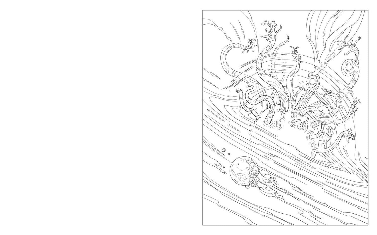 Cosmic Horror Coloring Book: Over 40 Images to Colour