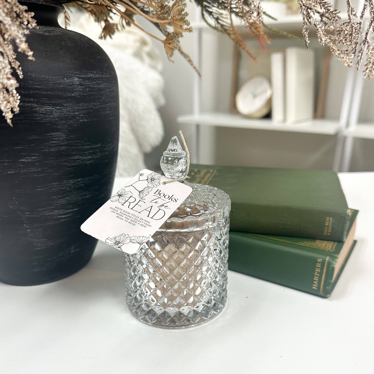 Books To Be Read Jar, Book Related Gift