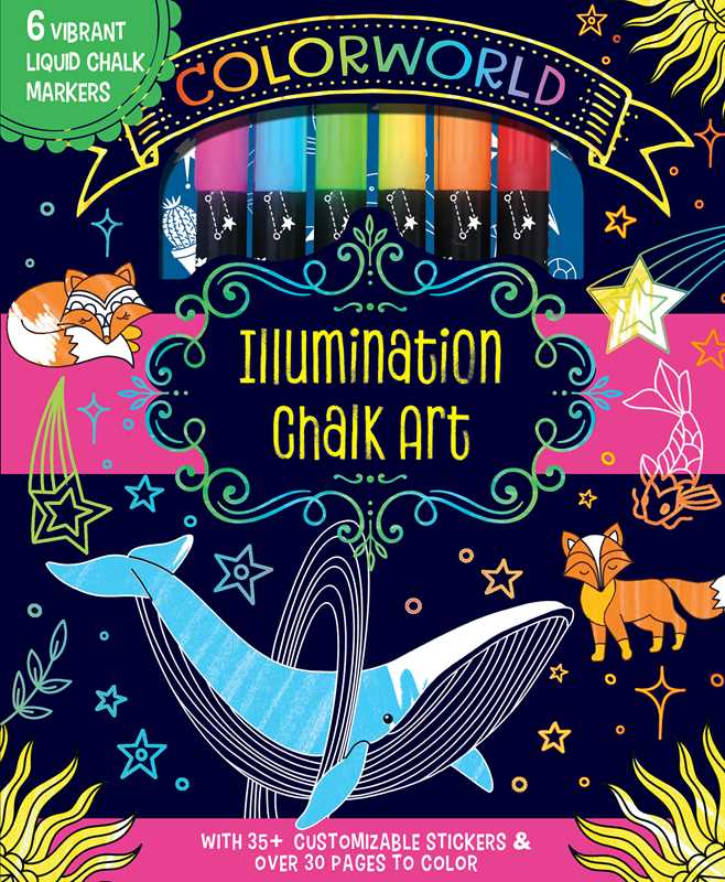 ColorWorld: Illumination Chalk Art by Editors of Silver Dolphin Books