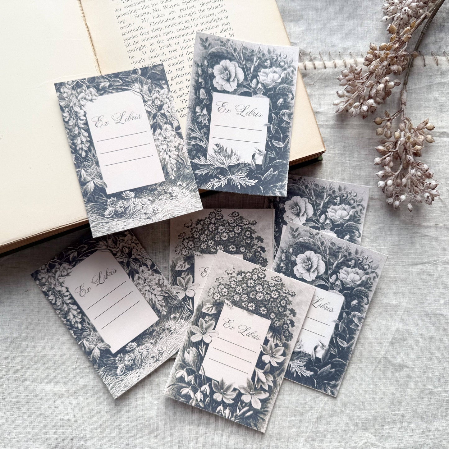Bookplate Pack- Book Related Gifts