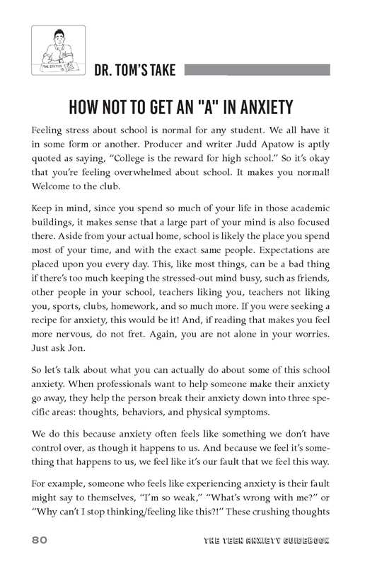 Teen Anxiety Guidebook by Jon Patrick Hatcher