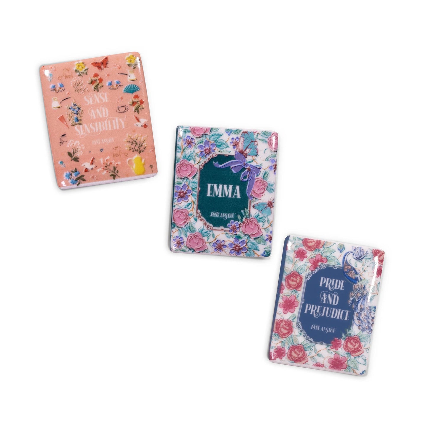 Book Magnet Set, Jane Austen