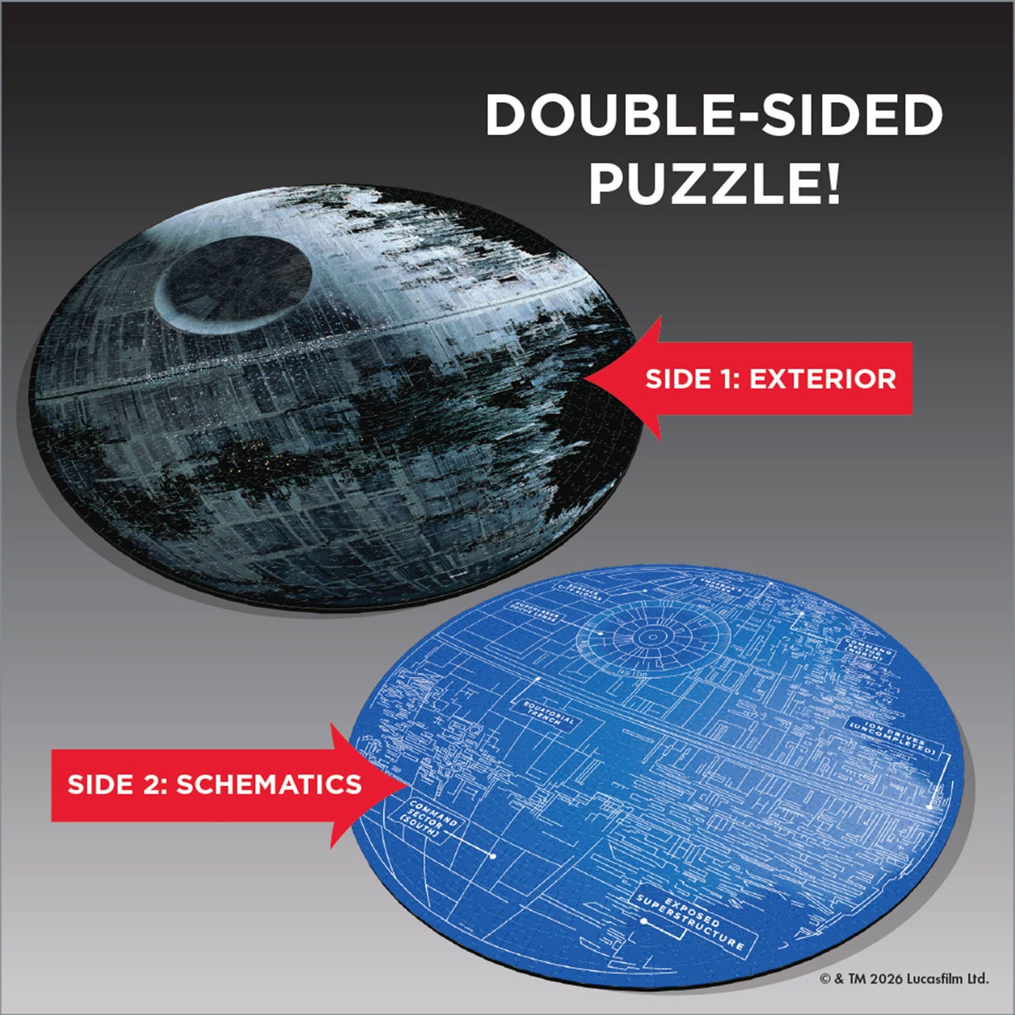 Star Wars Death Star Jigsaw Puzzle and Trivia