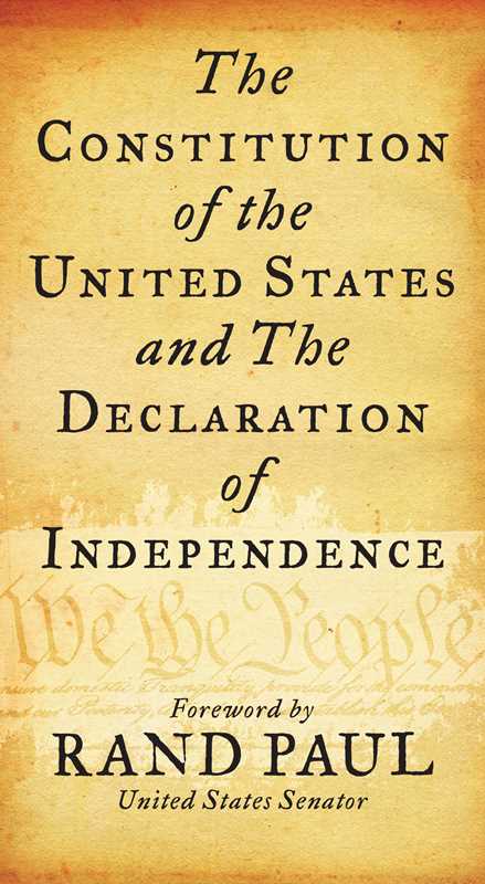 Constitution of the United States and The Declaration of Independence by Delegates of  The Constitutional Convention