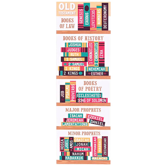 Bookmark Books Of The Bible 2x6