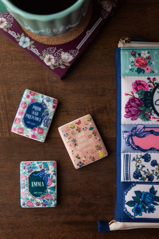 Book Magnet Set, Jane Austen