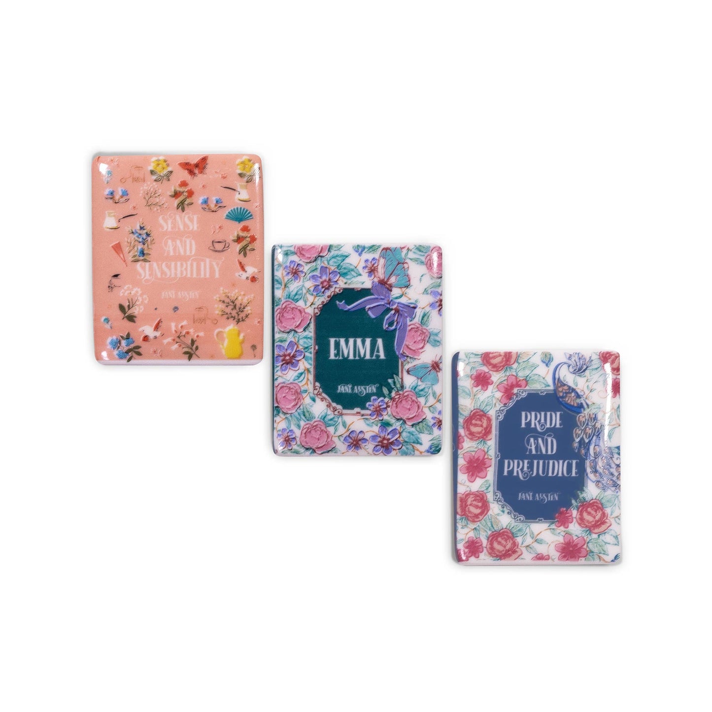 Book Magnet Set, Jane Austen
