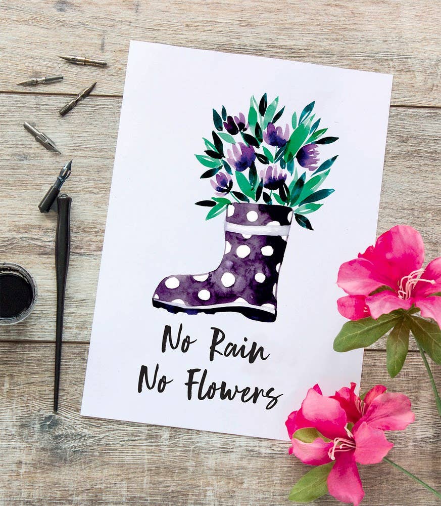 Floral Watercolour Tutorial Book for Adults