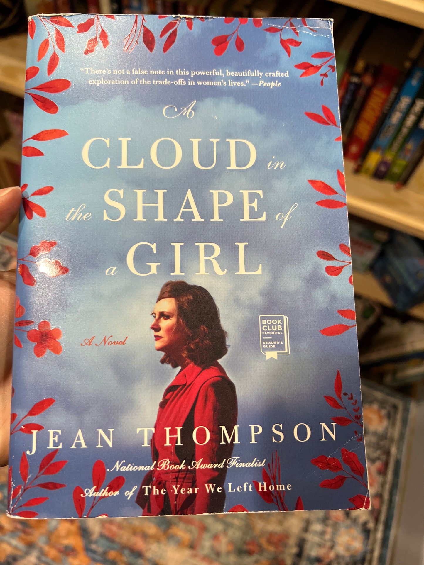 A Cloud in the shape of a girl