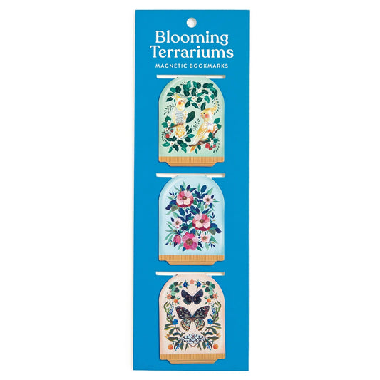 Blooming Terrariums Magnetic Bookmarks