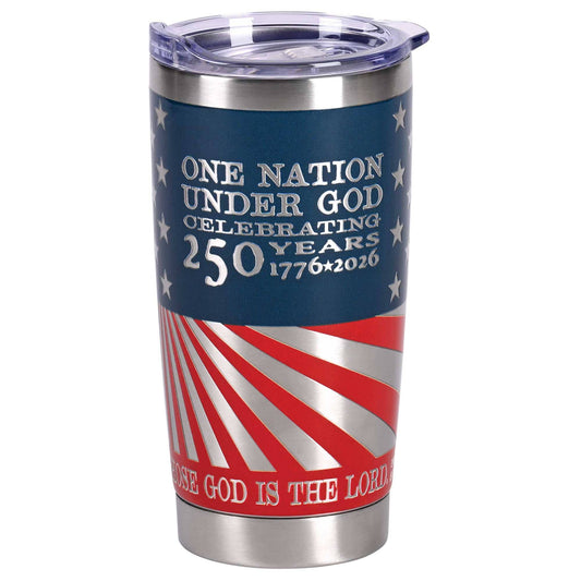 Tumbler Blessed Is The Nation 20 Oz
