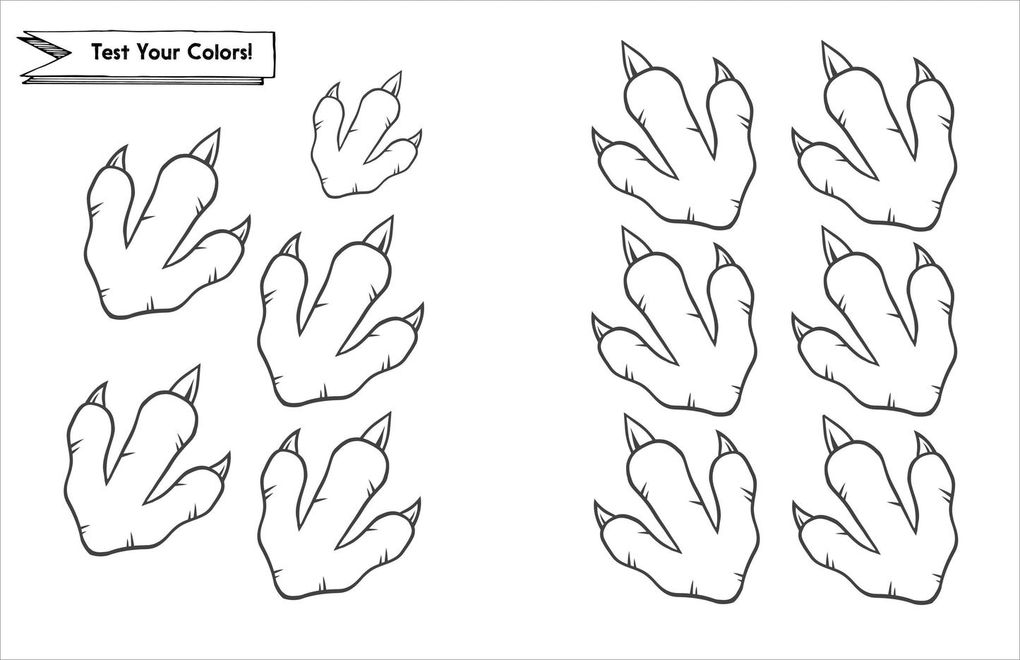 Awesome Dinosaurs Coloring Book for Kids
