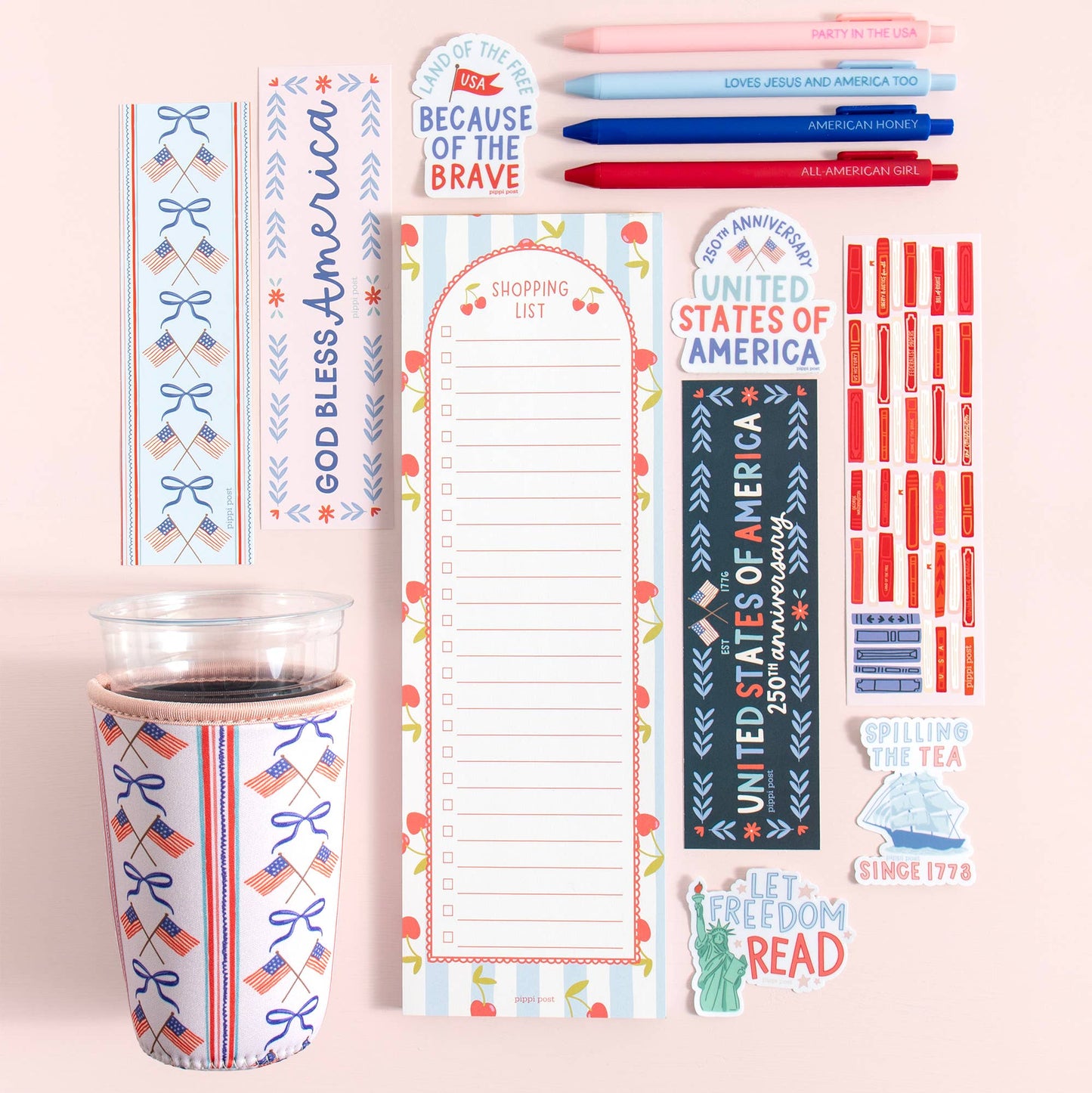 United States of America 250th Anniversary Bookmark Set