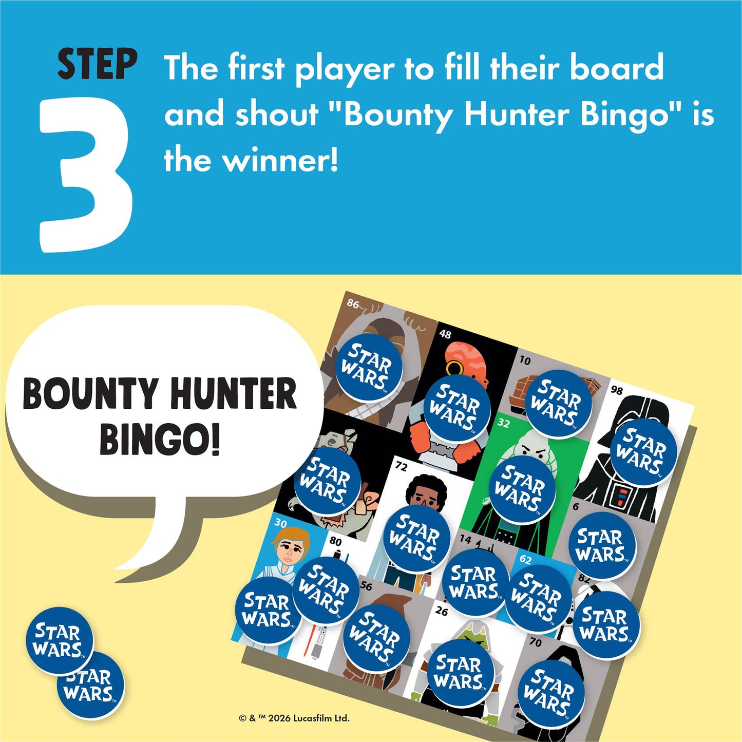 Star Wars Bounty Hunter Bingo