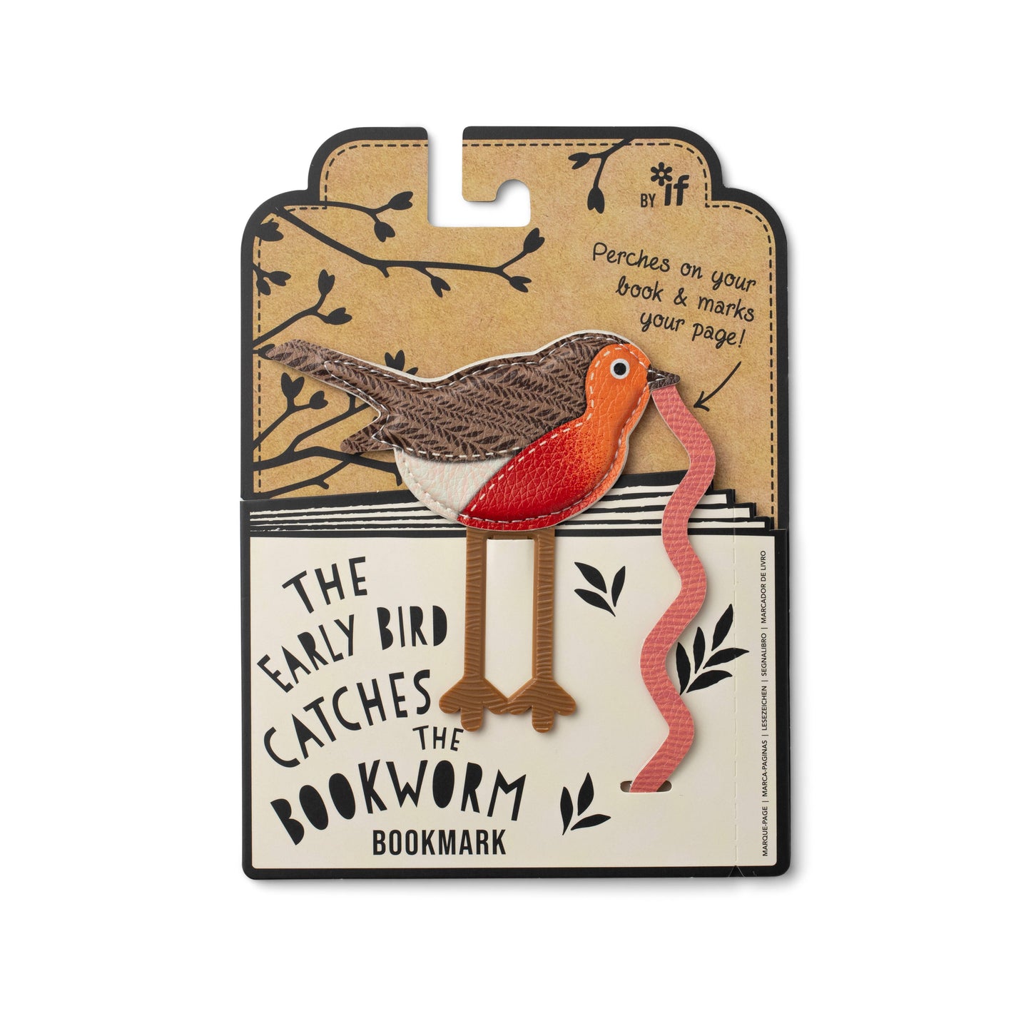 *NEW* Early Bird Catches The Bookworm Bookmark