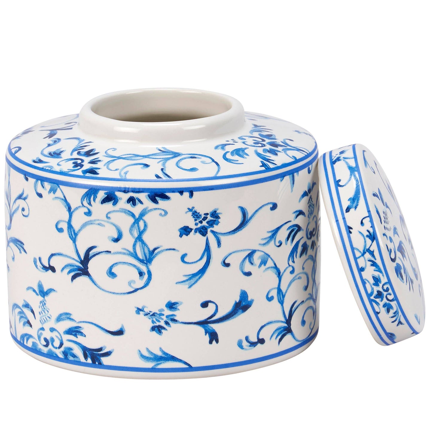 Small Indigo Tea Jar