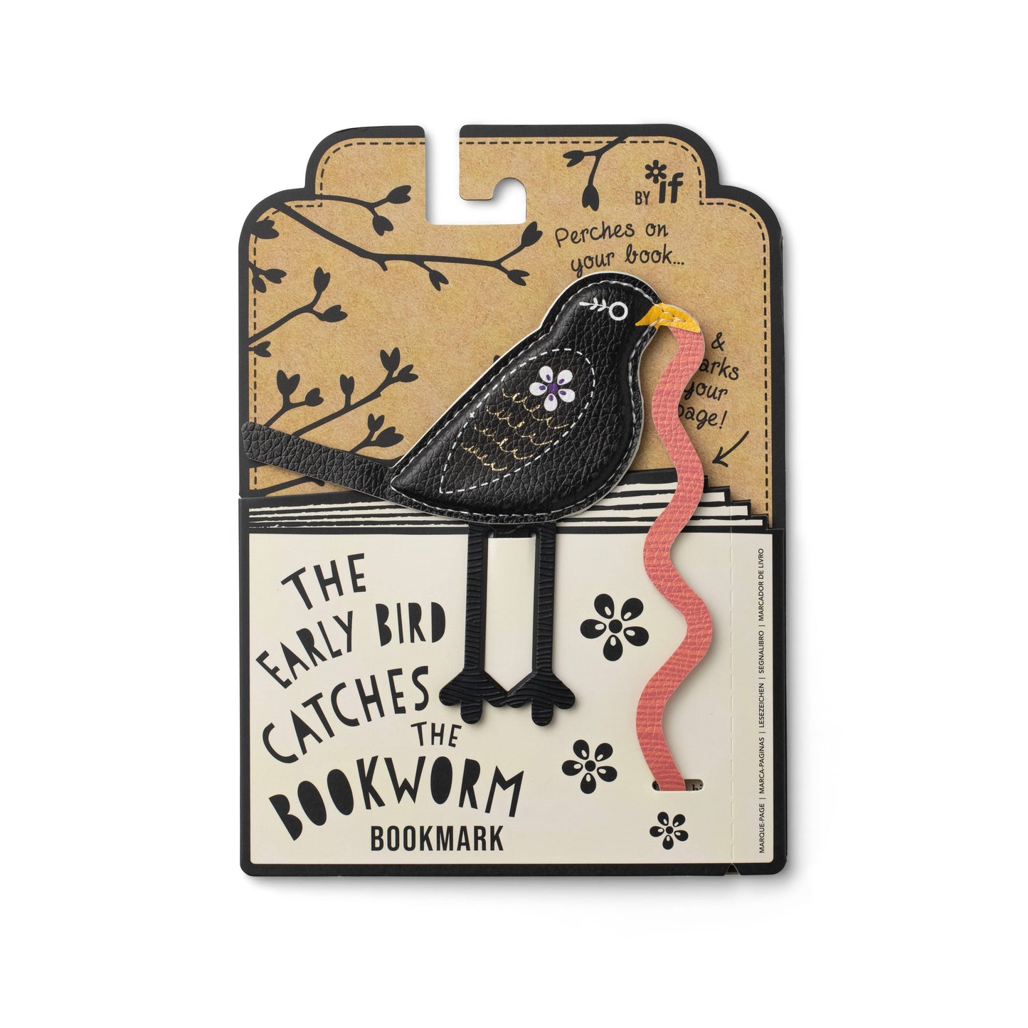 *NEW* Early Bird Catches The Bookworm Bookmark
