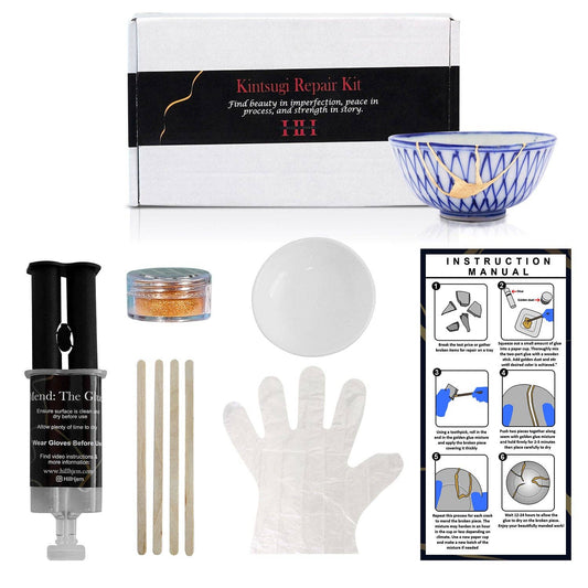 Kintsugi Repair Kit - Food Safe - Kintsugi Repair Kit Gold