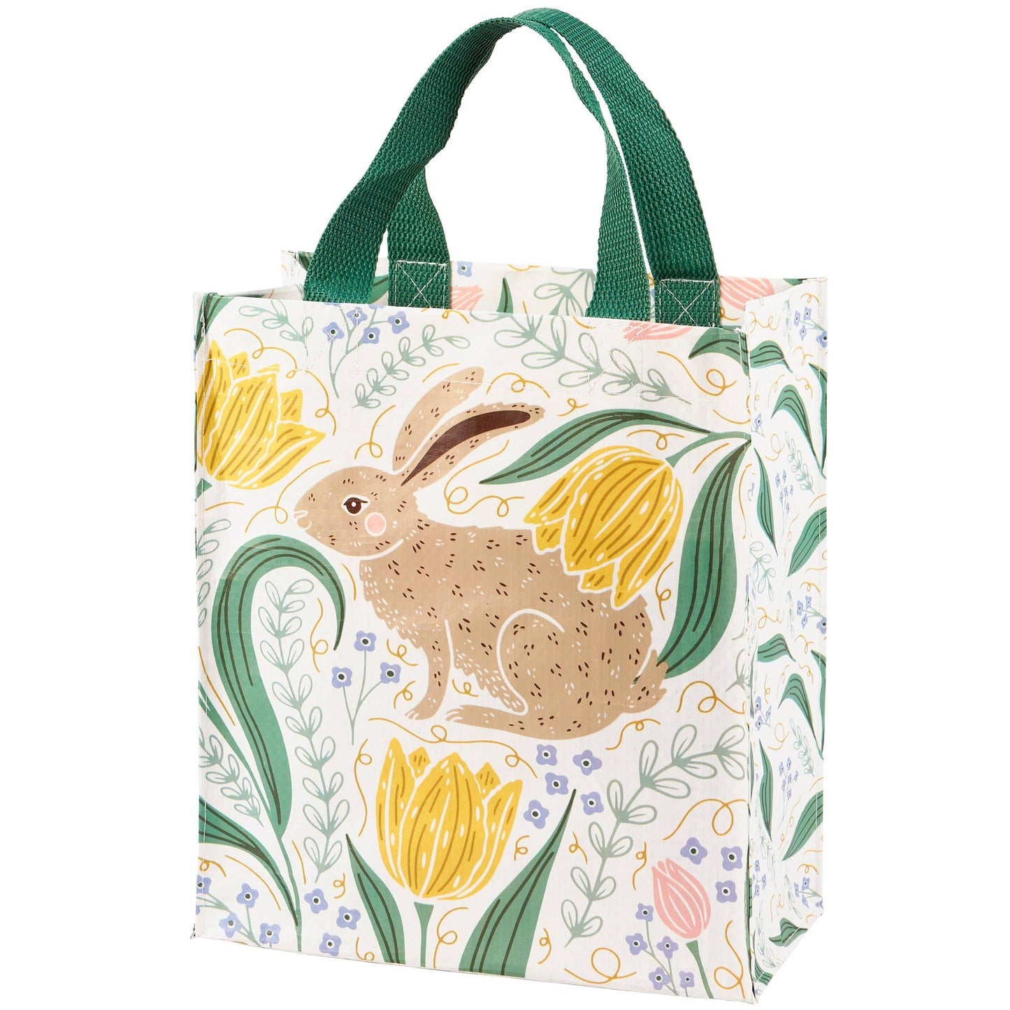 Rabbit Folk Art Daily Tote