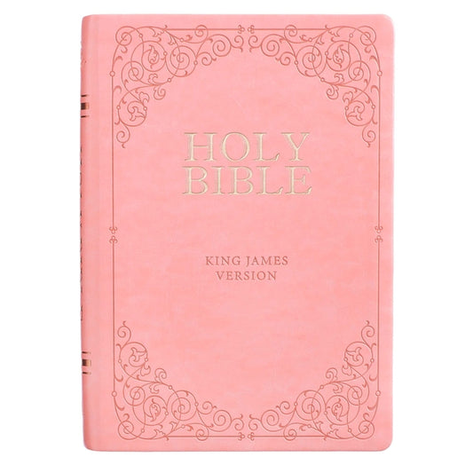 KJV Bible Giant Print Full Size Pink