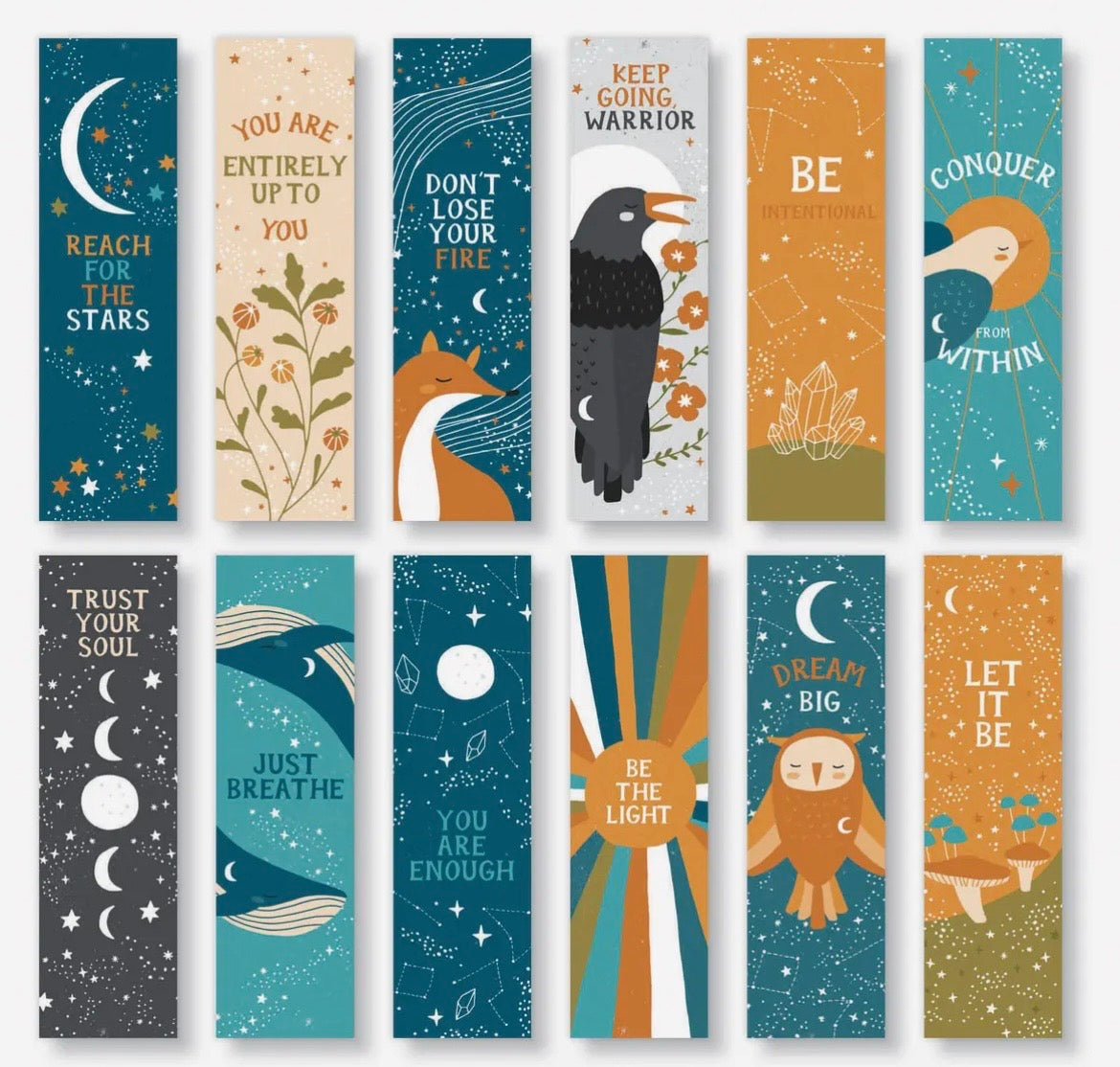 Assorted Paper Bookmarks