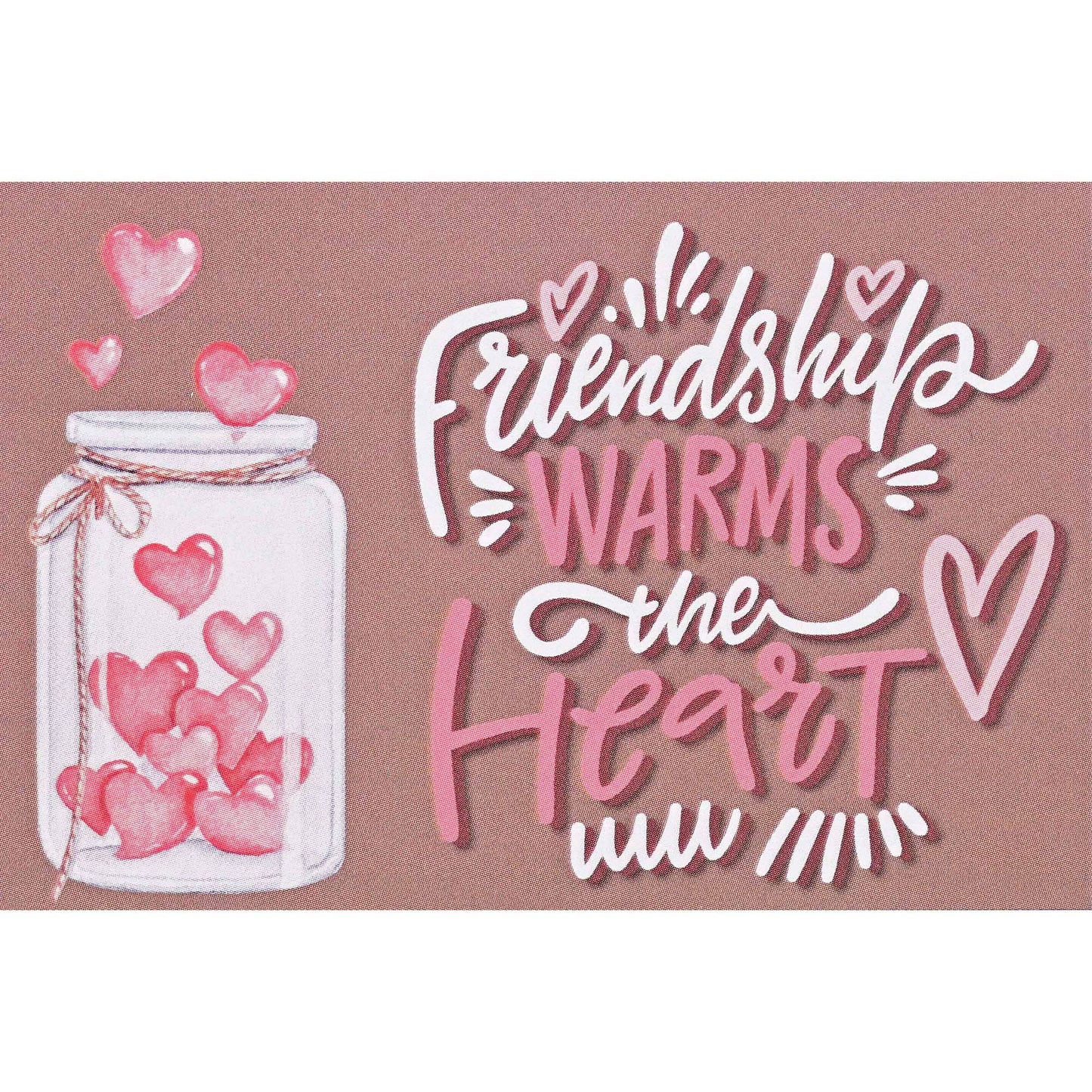 Itty Bitty Card Friendship Warms The