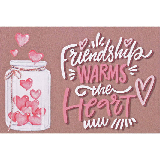 Itty Bitty Card Friendship Warms The