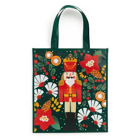 Merry Nutcracker Reusable Shopping Bag