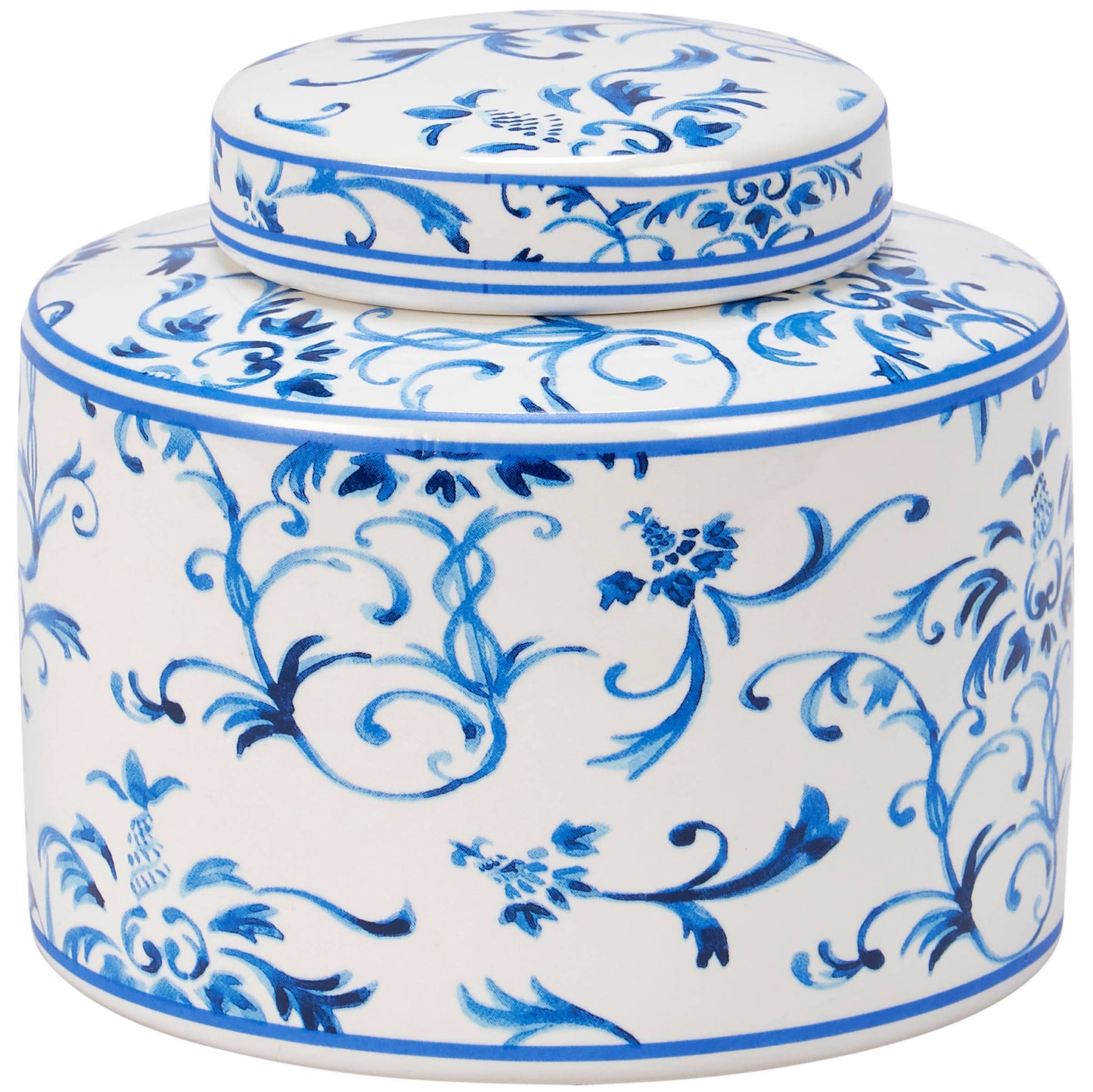 Small Indigo Tea Jar