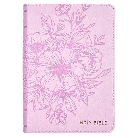 KJV Bible Compact LP Faux Leather, Purple 2025