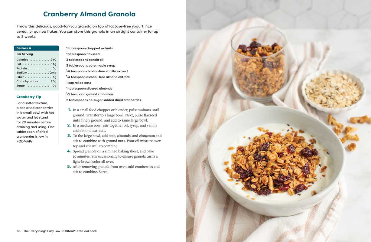 Everything Easy Low-FODMAP Diet Cookbook by Colleen Francioli