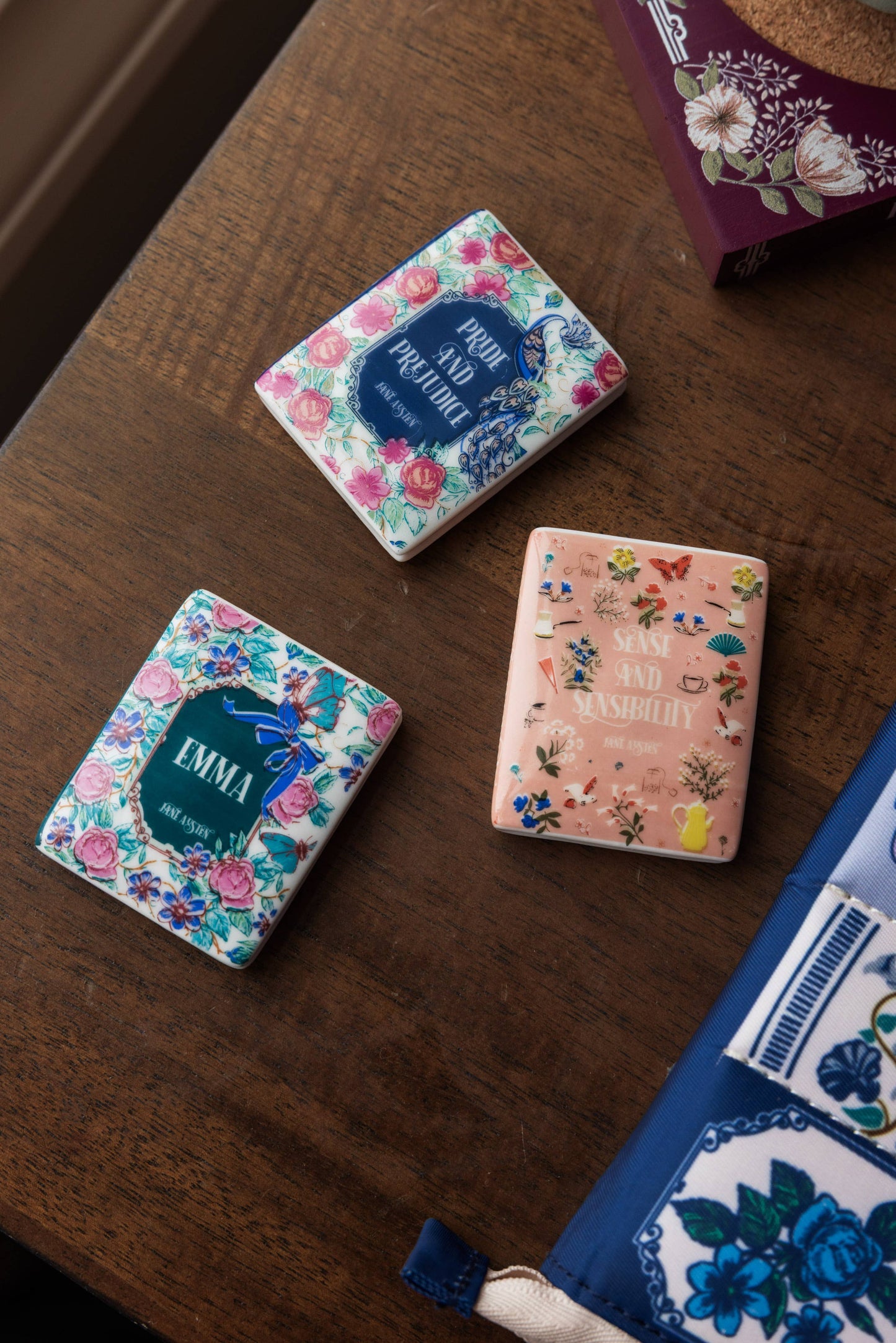 Book Magnet Set, Jane Austen