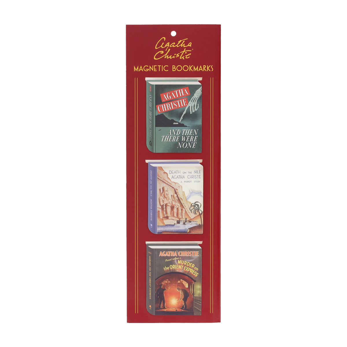 Agatha Christie Magnetic Bookmarks