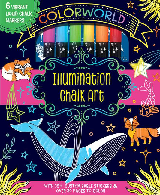 ColorWorld: Illumination Chalk Art by Editors of Silver Dolphin Books
