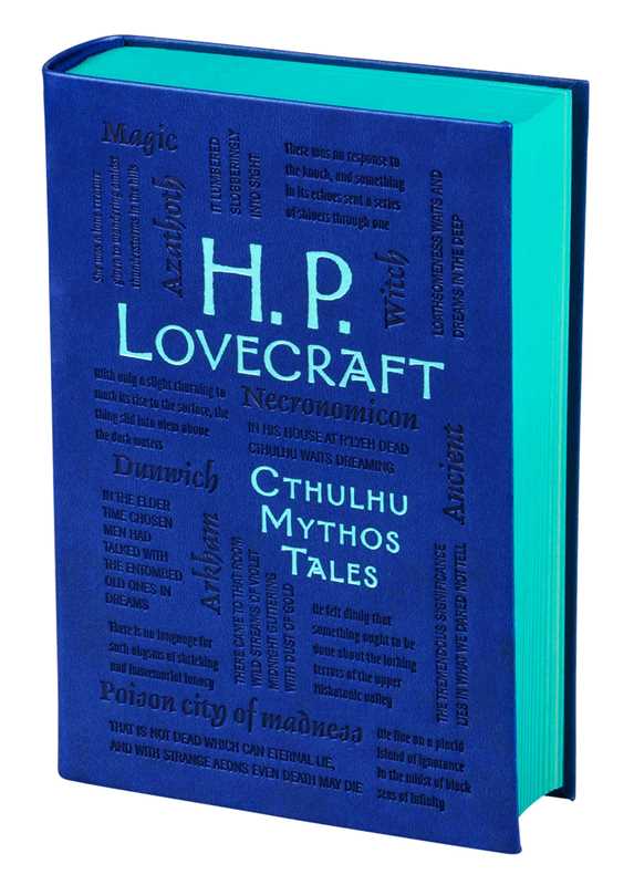H. P. Lovecraft Cthulhu Mythos Tales by H. P. Lovecraft