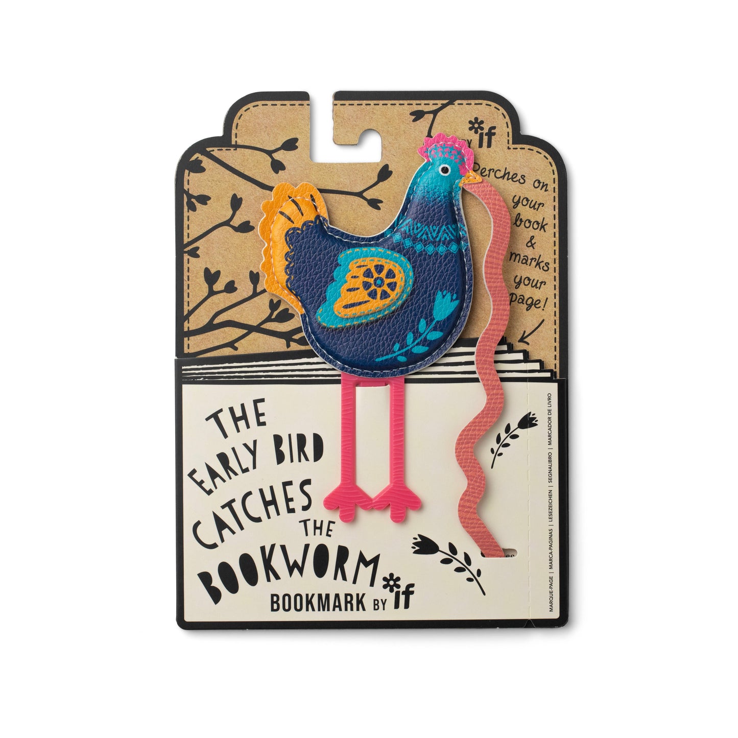 *NEW* Early Bird Catches The Bookworm Bookmark